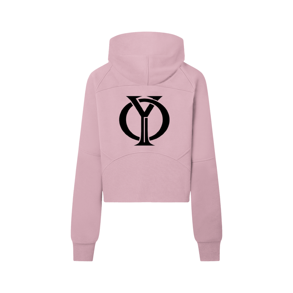 OYORI Cropped Half-Zip Hoodie