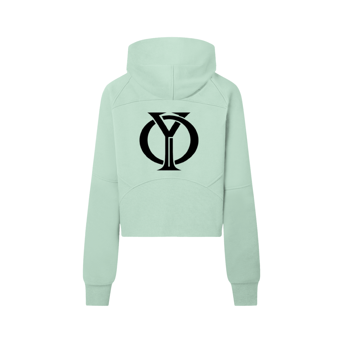 OYORI Cropped Half-Zip Hoodie