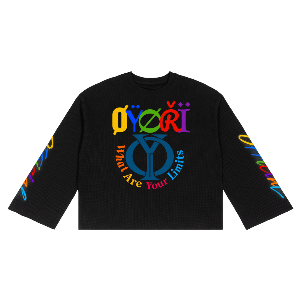No Limits To Peace Waffle long sleeve