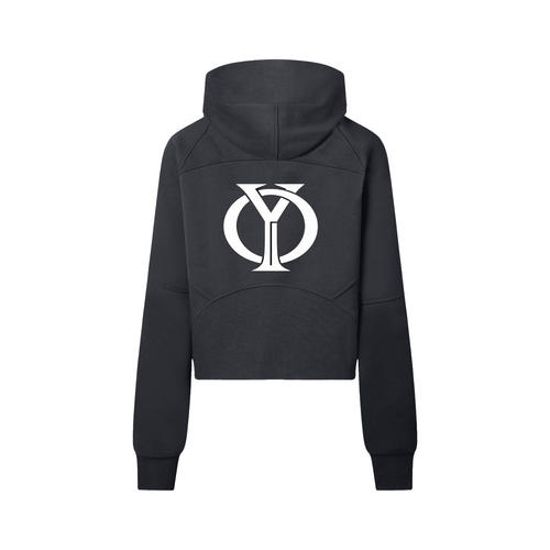 OYORI Cropped Half-Zip Hoodie