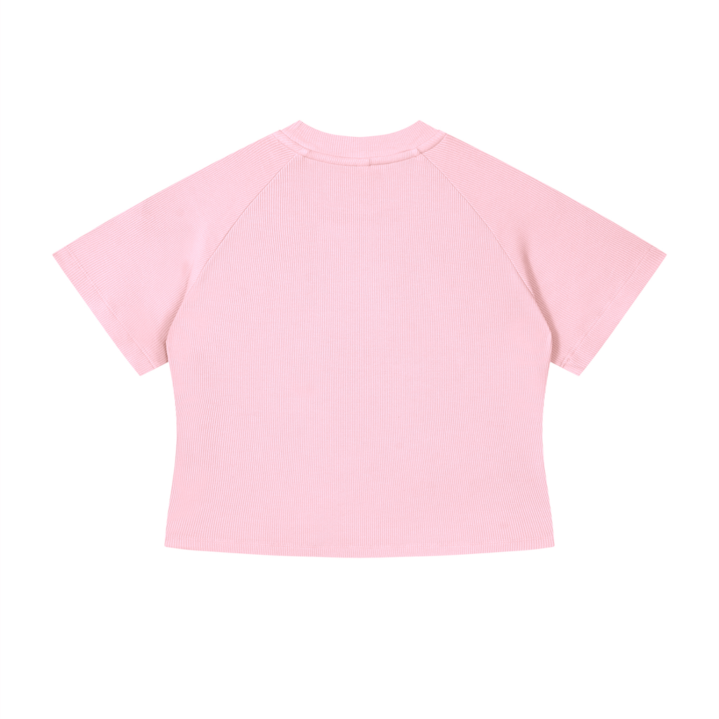 Pink Miami Crop T-Shirt